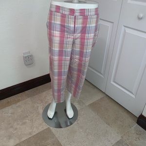 Izod stretch golf capri pants size 8